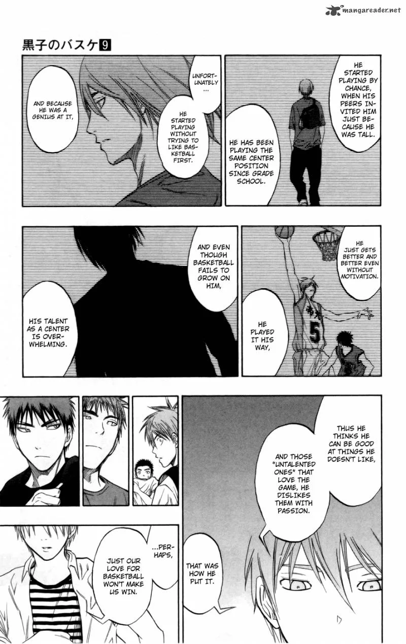 Kuroko no Basket Chapter 79 page 17