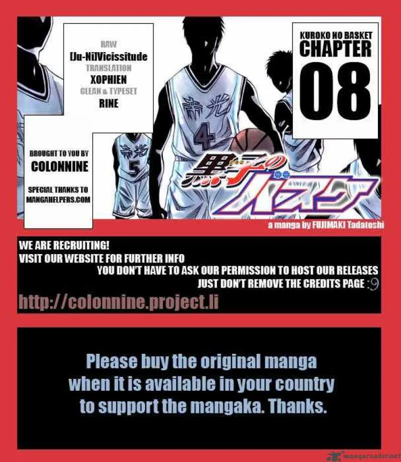 Kuroko no Basket Chapter 8 page 17