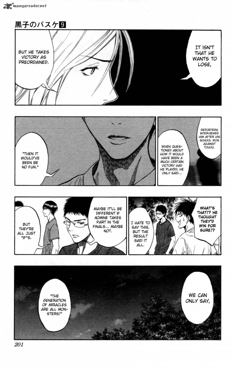 Kuroko no Basket Chapter 80 page 15