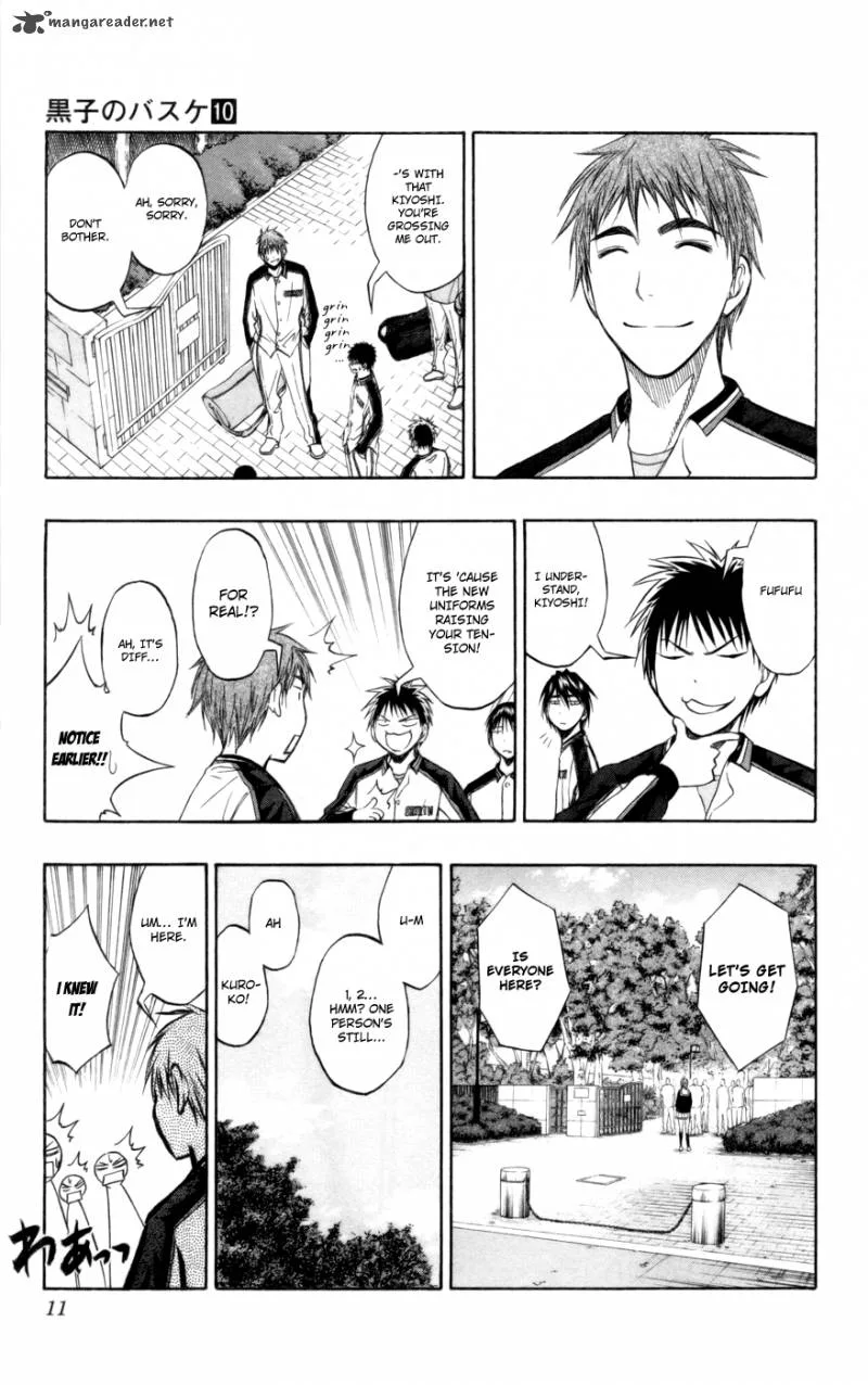 Kuroko no Basket Chapter 81 page 10