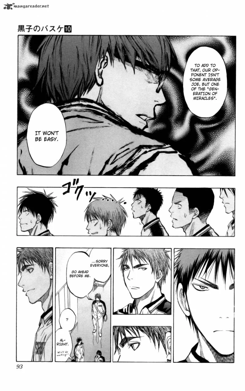 Kuroko no Basket Chapter 85 page 7
