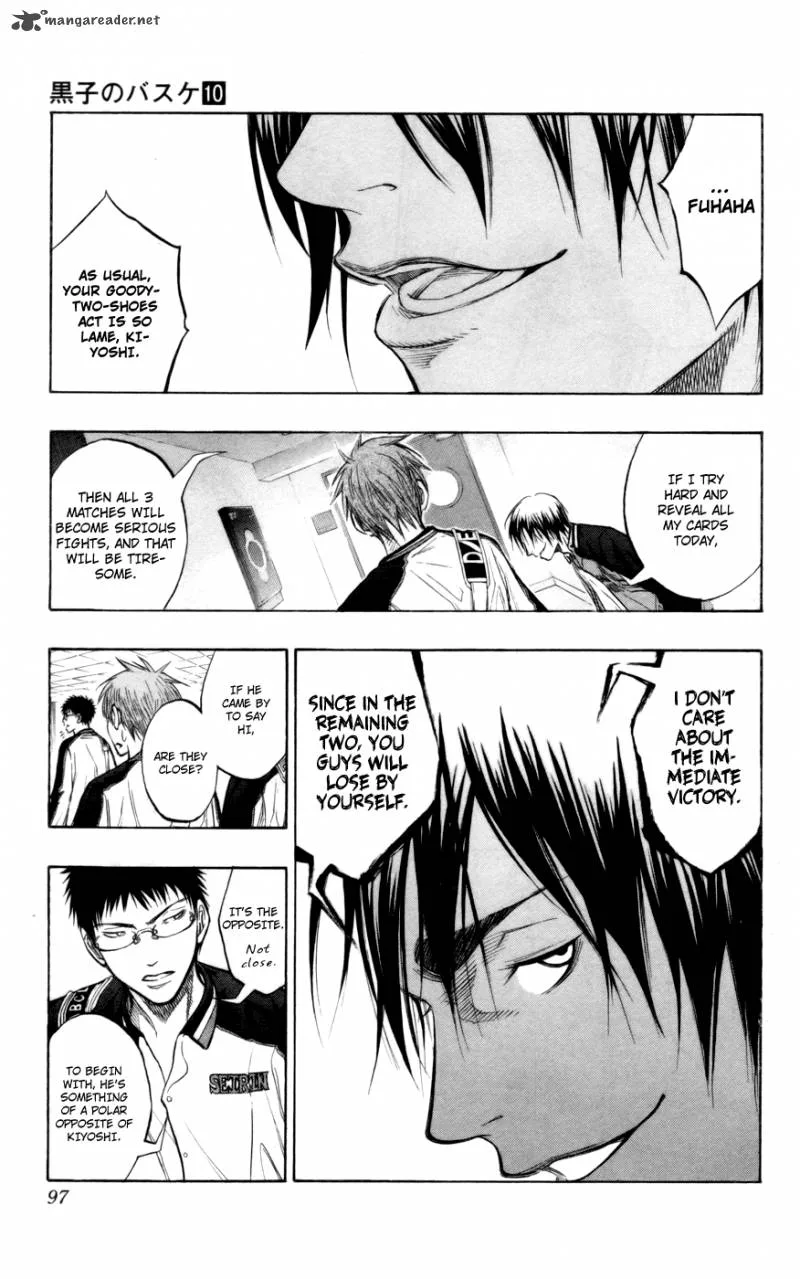 Kuroko no Basket Chapter 85 page 11