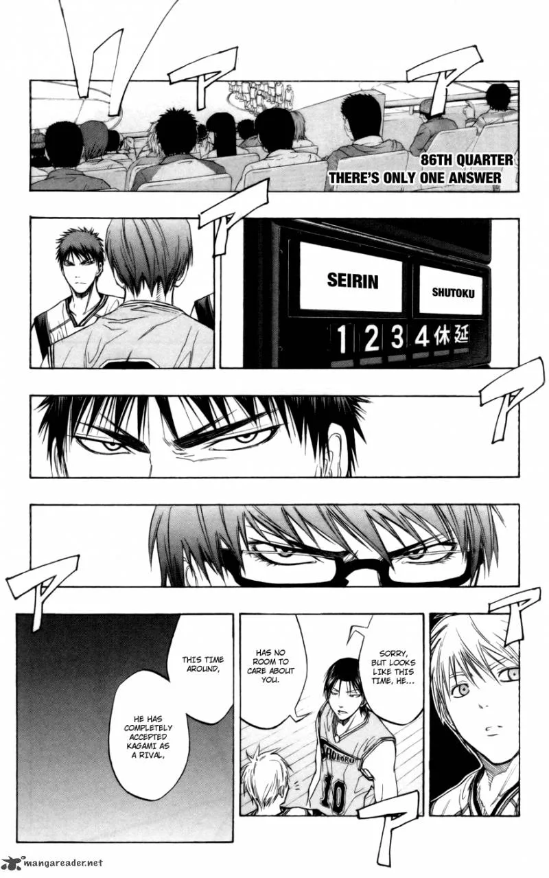 Kuroko no Basket Chapter 86 page 1