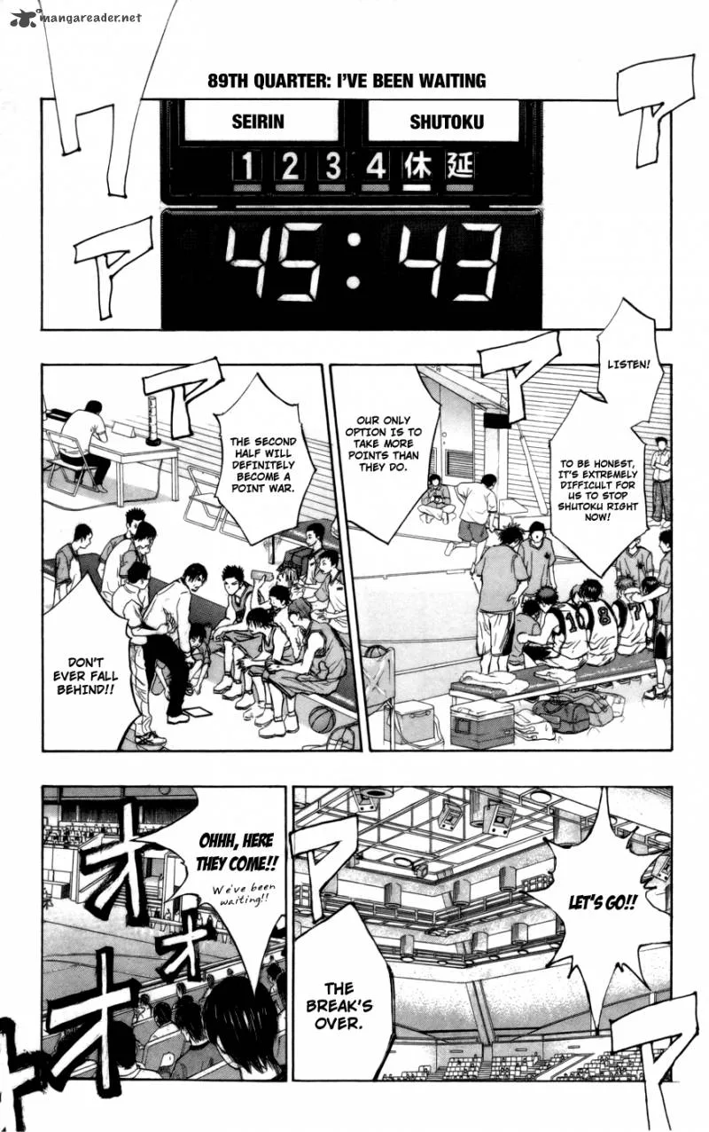 Kuroko no Basket Chapter 89 page 1