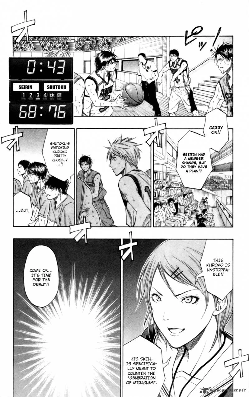 Kuroko no Basket Chapter 90 page 8