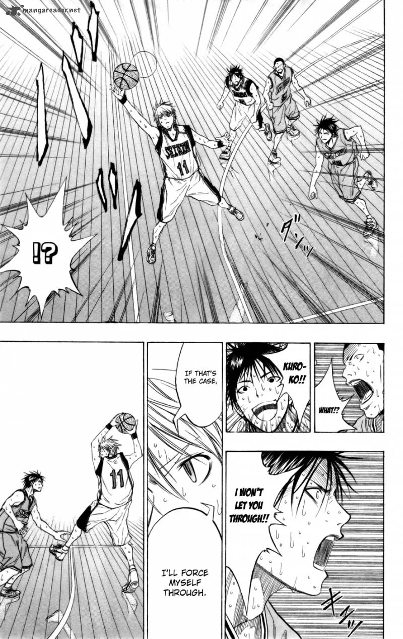 Kuroko no Basket Chapter 91 page 17