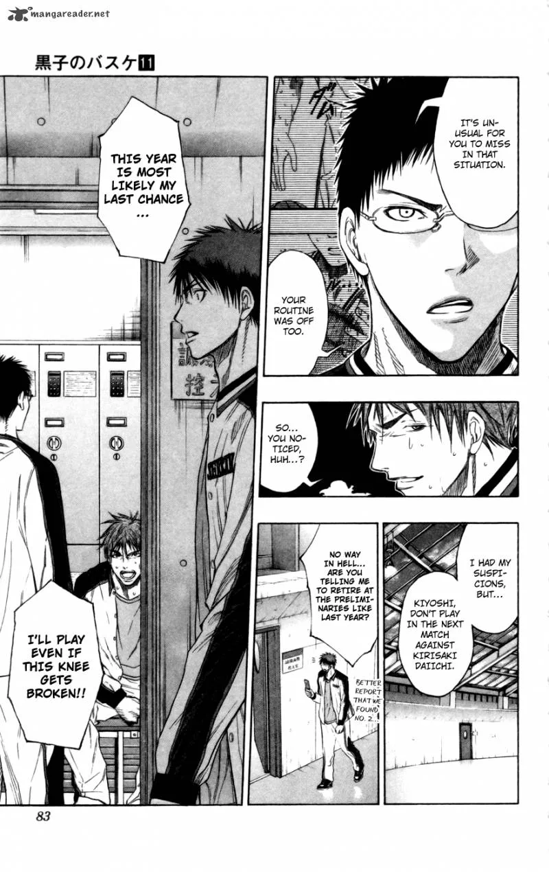 Kuroko no Basket Chapter 93 page 18