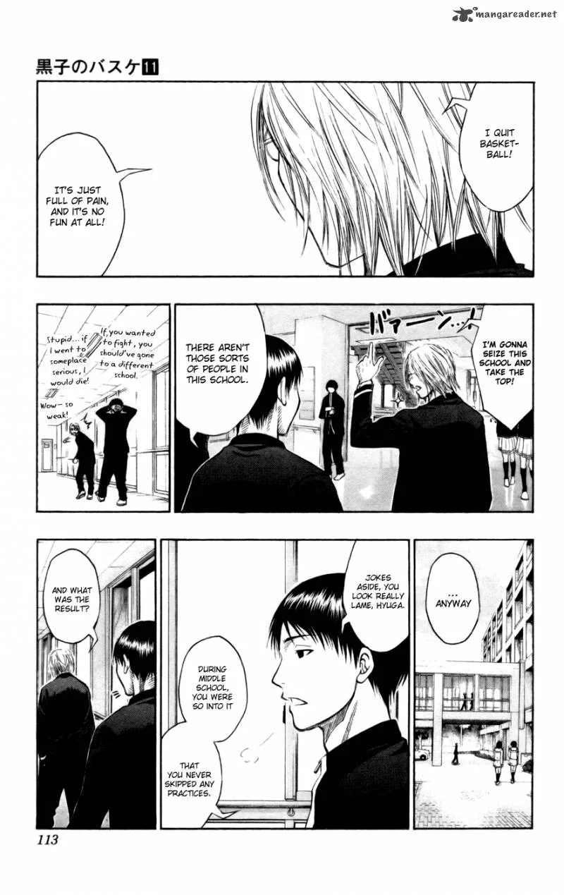 Kuroko no Basket Chapter 95 page 9