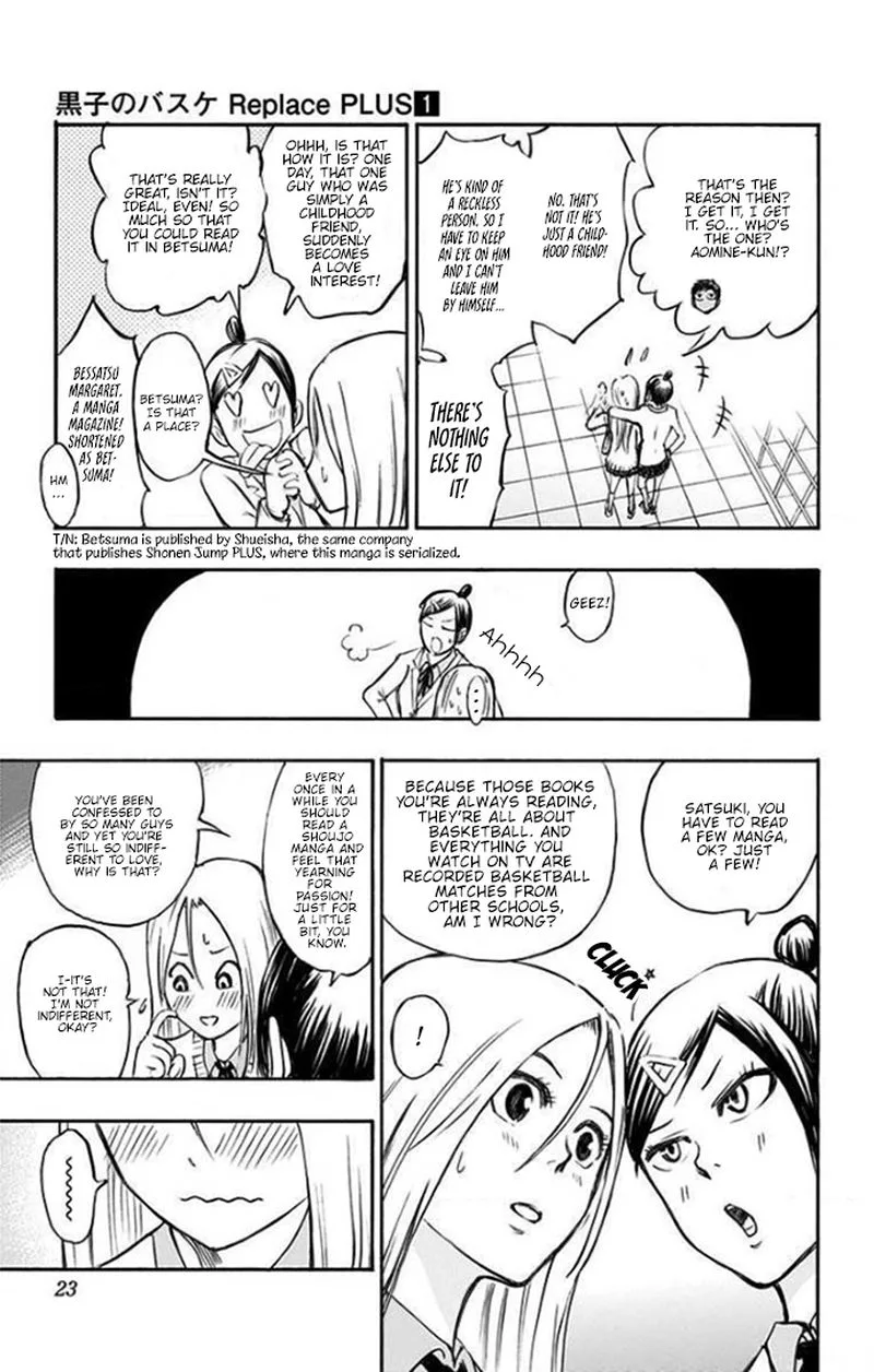 Kuroko no Basuke - Replace Plus Chapter 1 page 4