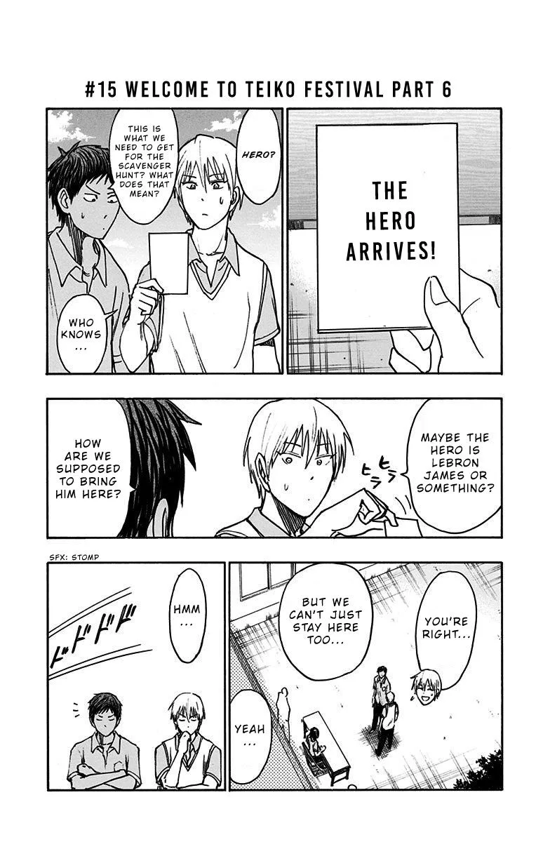 Kuroko no Basuke - Replace Plus Chapter 15 page 1