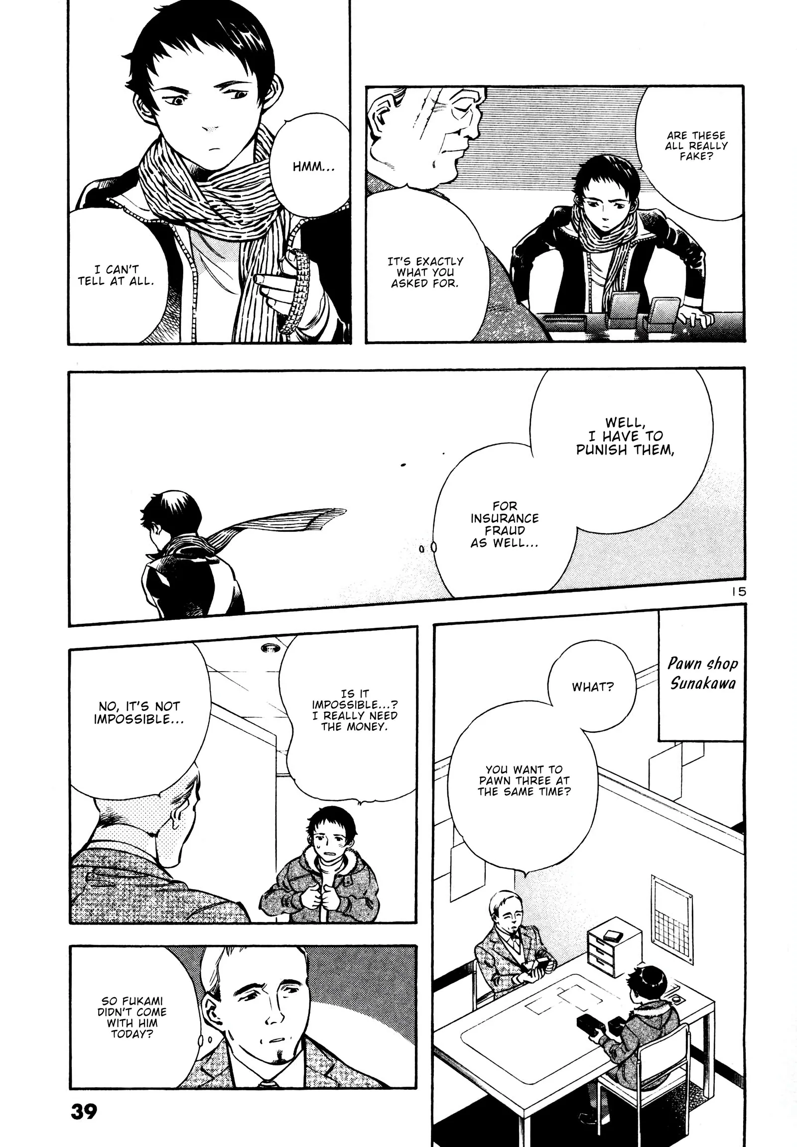 Kurosagi Chapter 154 page 15