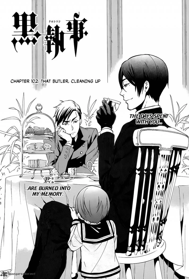 Kuroshitsuji Chapter 102 page 1
