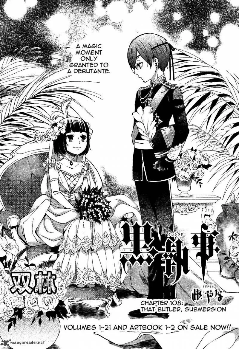 Kuroshitsuji Chapter 108 page 1