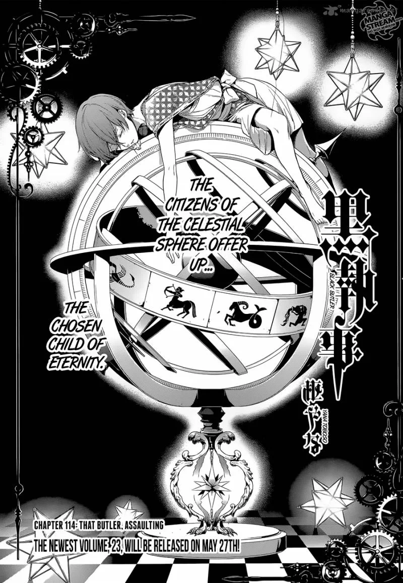 Kuroshitsuji Chapter 114 page 1