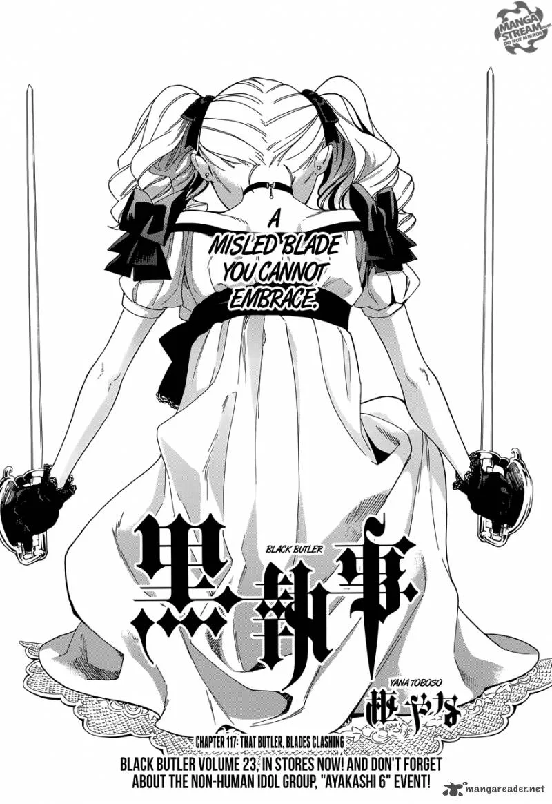 Kuroshitsuji Chapter 117 page 3