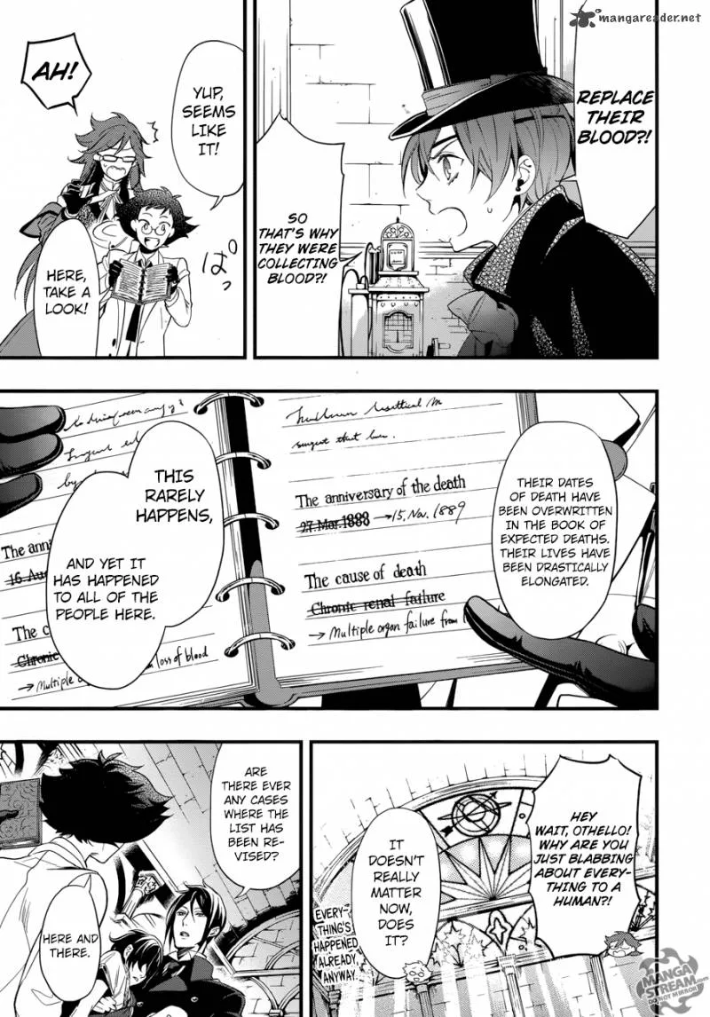 Kuroshitsuji Chapter 125 page 33
