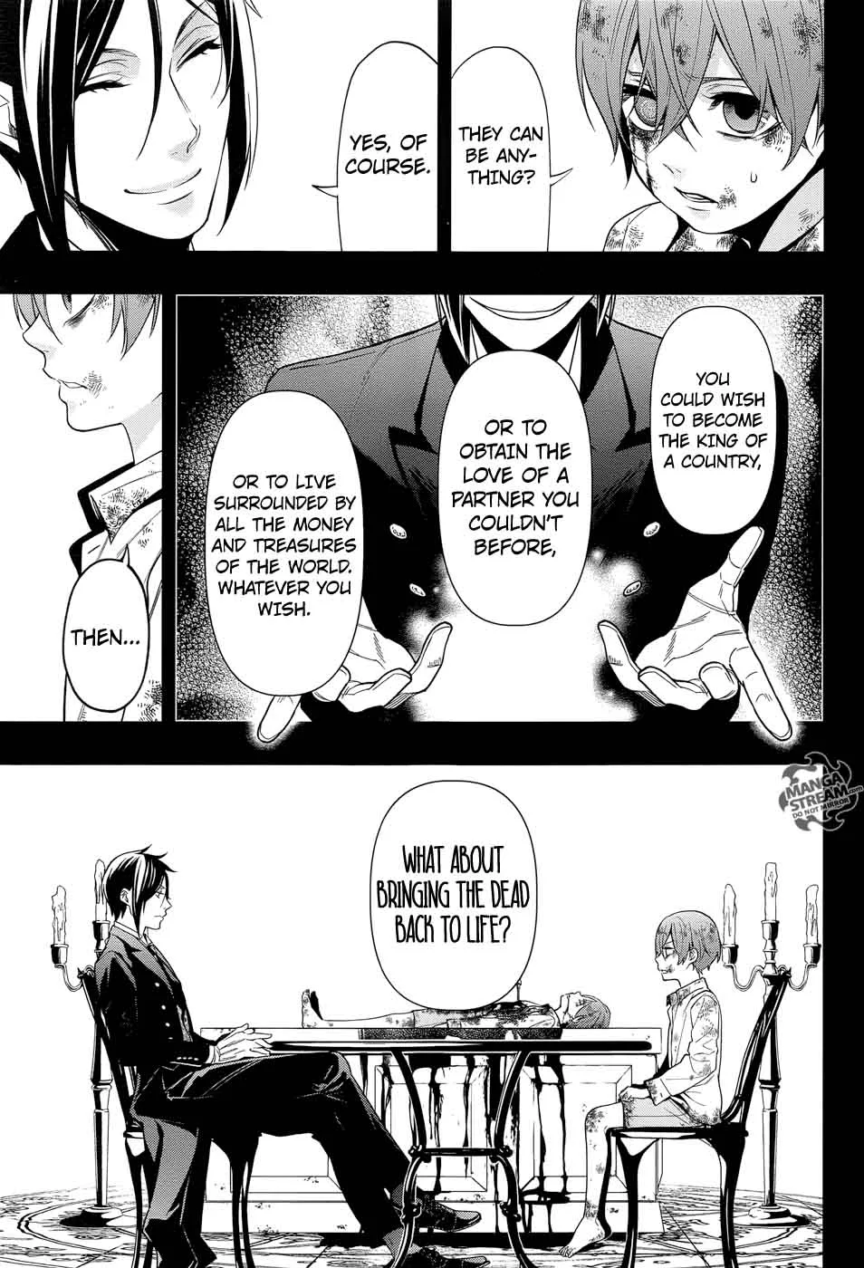 Kuroshitsuji Chapter 138 page 19
