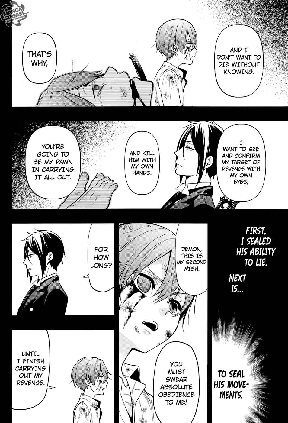 Kuroshitsuji Chapter 138 page 30