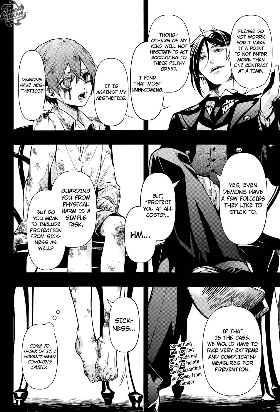 Kuroshitsuji Chapter 138 page 38