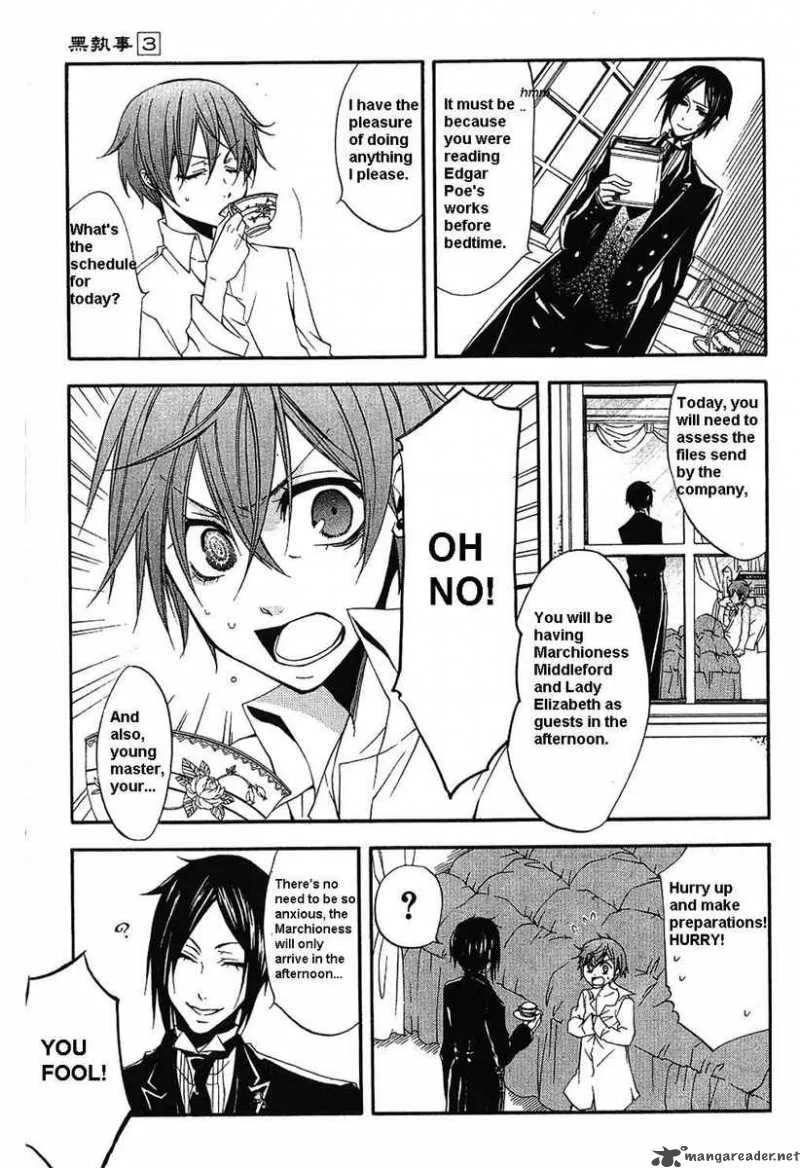 Kuroshitsuji Chapter 14 page 8