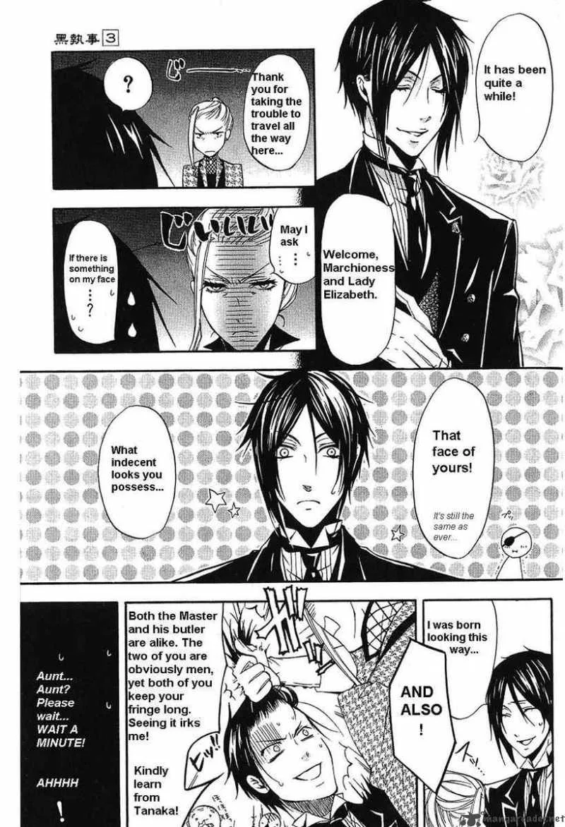 Kuroshitsuji Chapter 14 page 12
