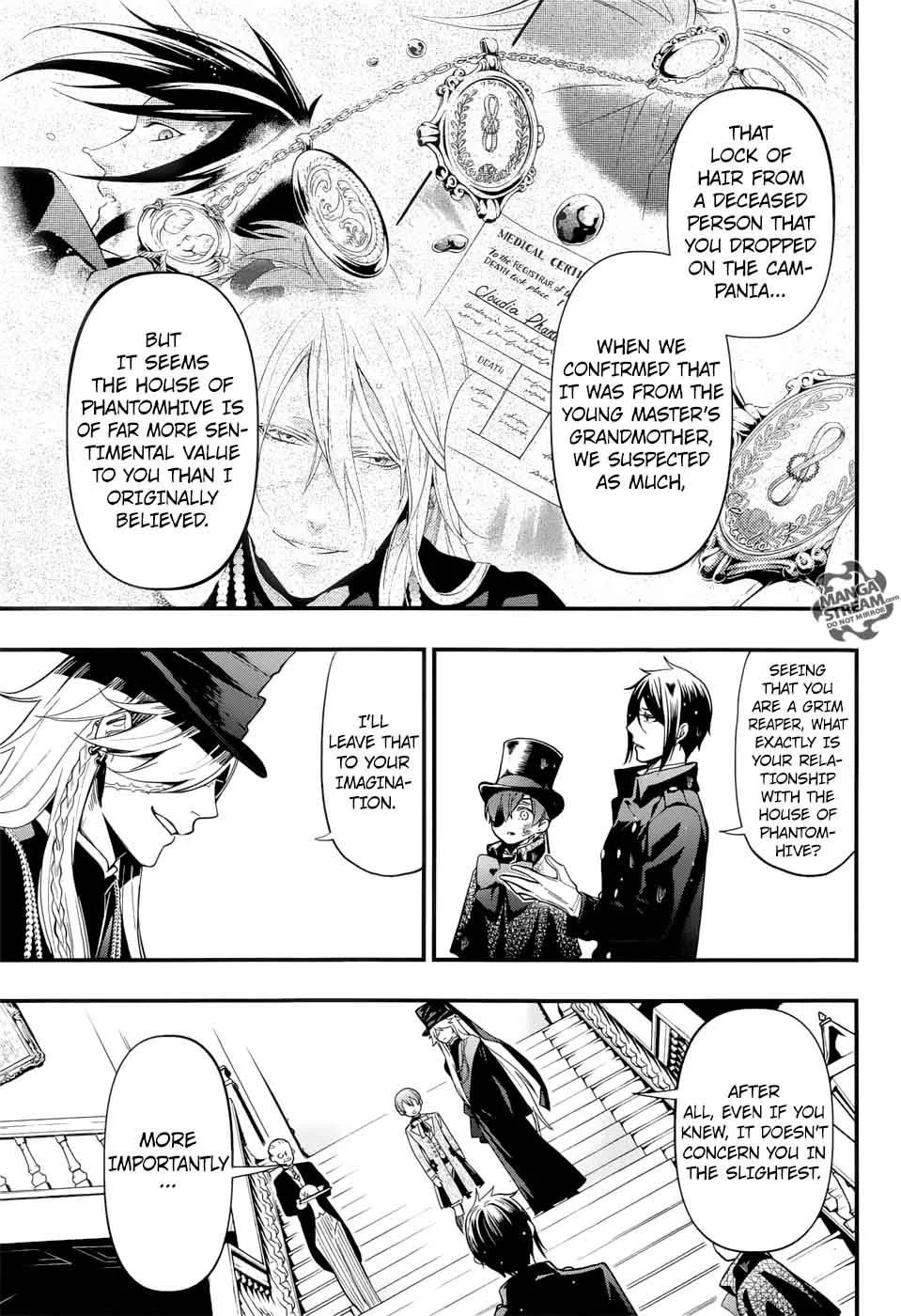 Kuroshitsuji Chapter 141 page 4