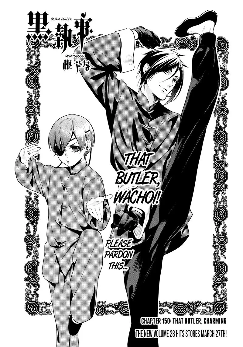 Kuroshitsuji Chapter 150 page 1