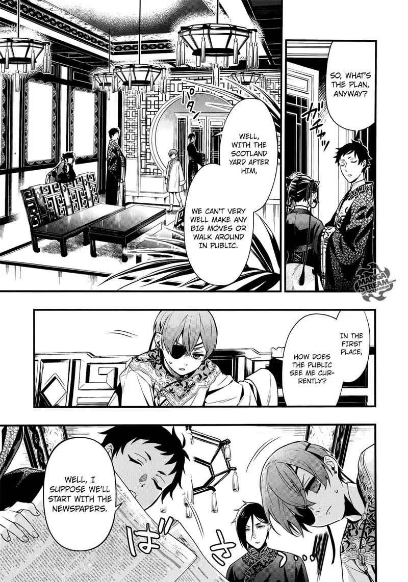 Kuroshitsuji Chapter 150 page 6