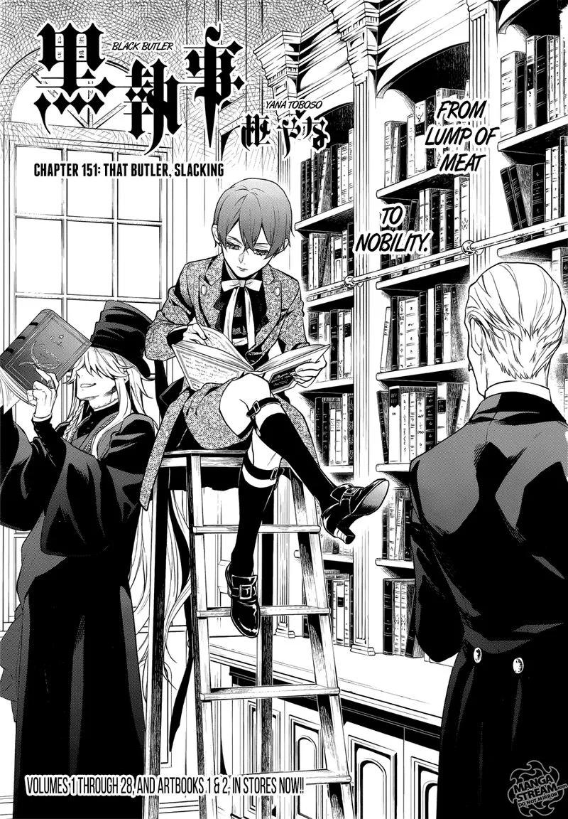 Kuroshitsuji Chapter 151 page 1