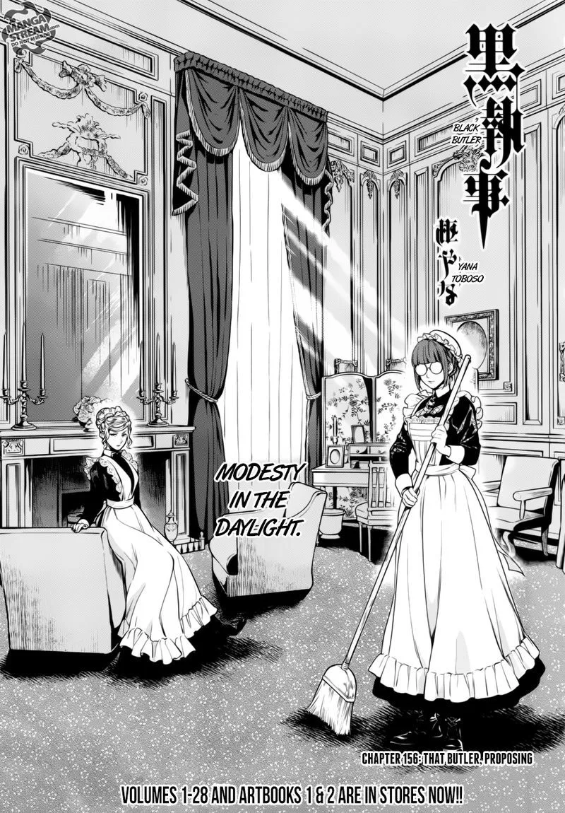 Kuroshitsuji Chapter 156 page 1