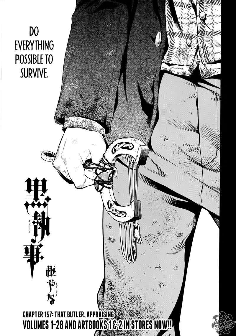 Kuroshitsuji Chapter 157 page 1