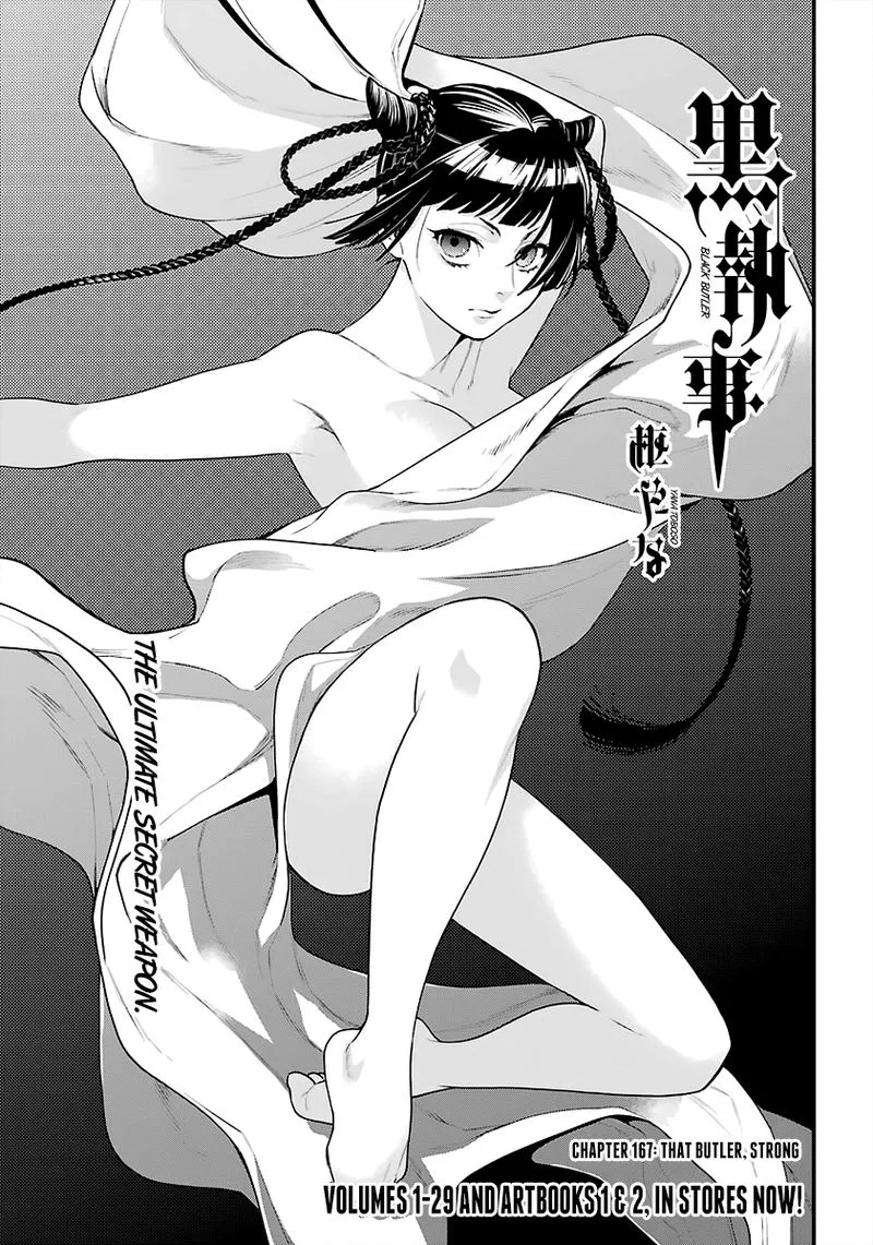 Kuroshitsuji Chapter 167 page 1