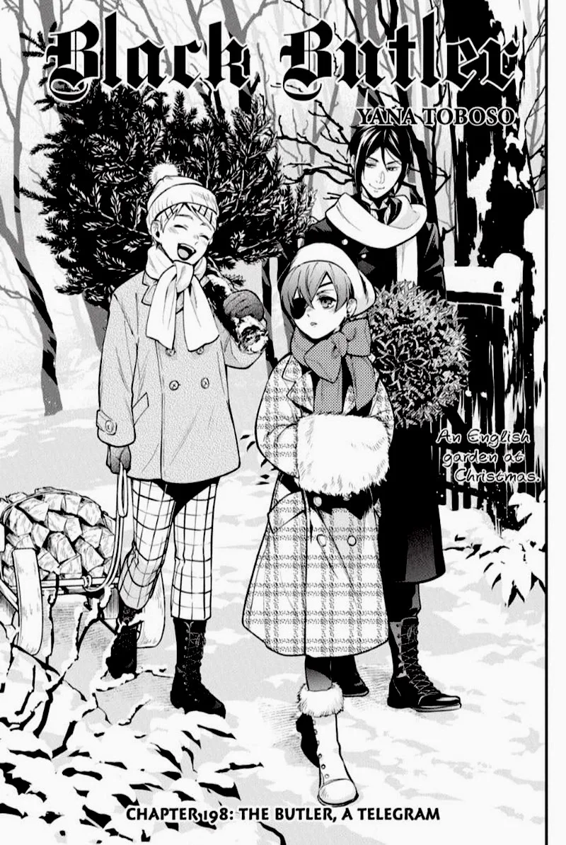 Kuroshitsuji Chapter 198 page 1