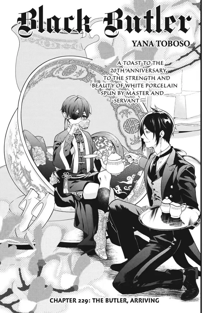 Kuroshitsuji Chapter 229 page 1