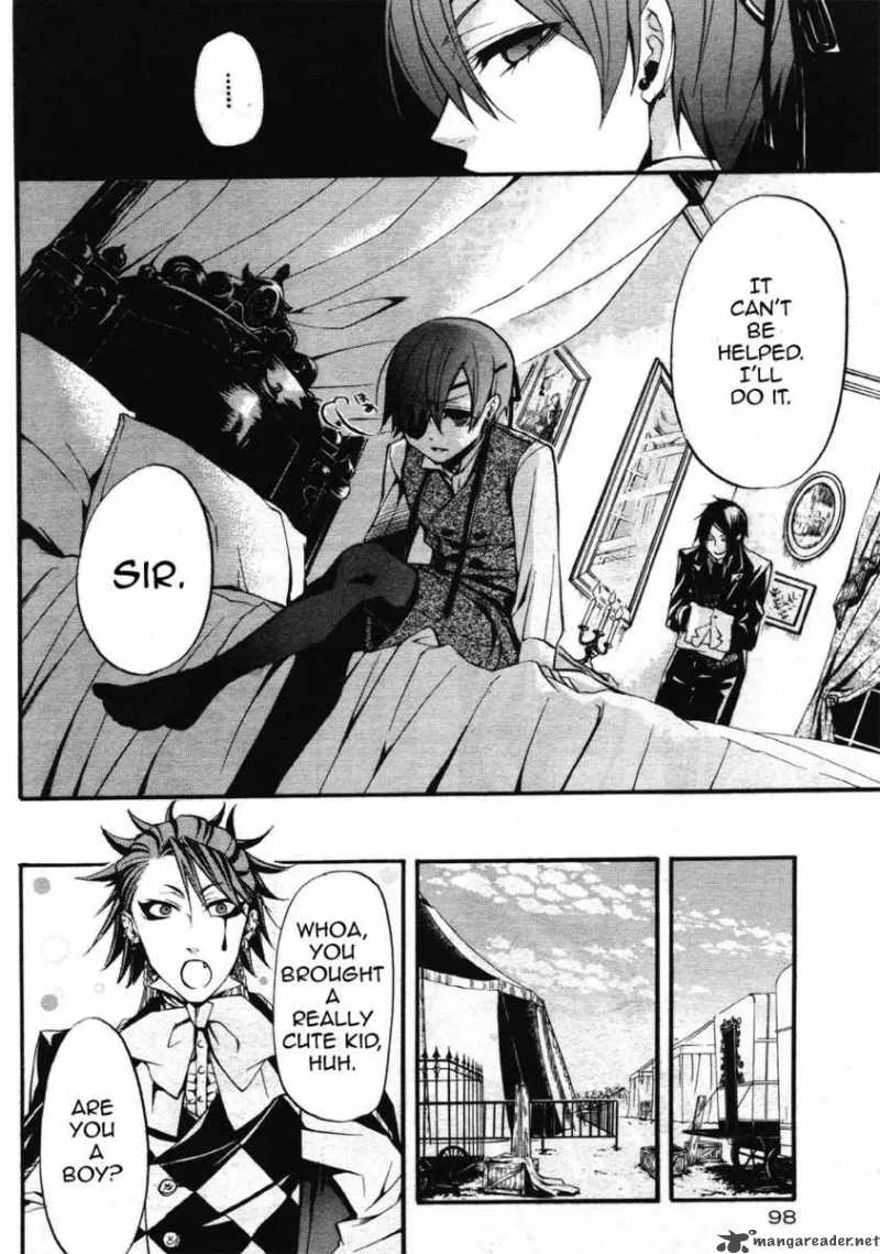 Kuroshitsuji Chapter 25 page 28