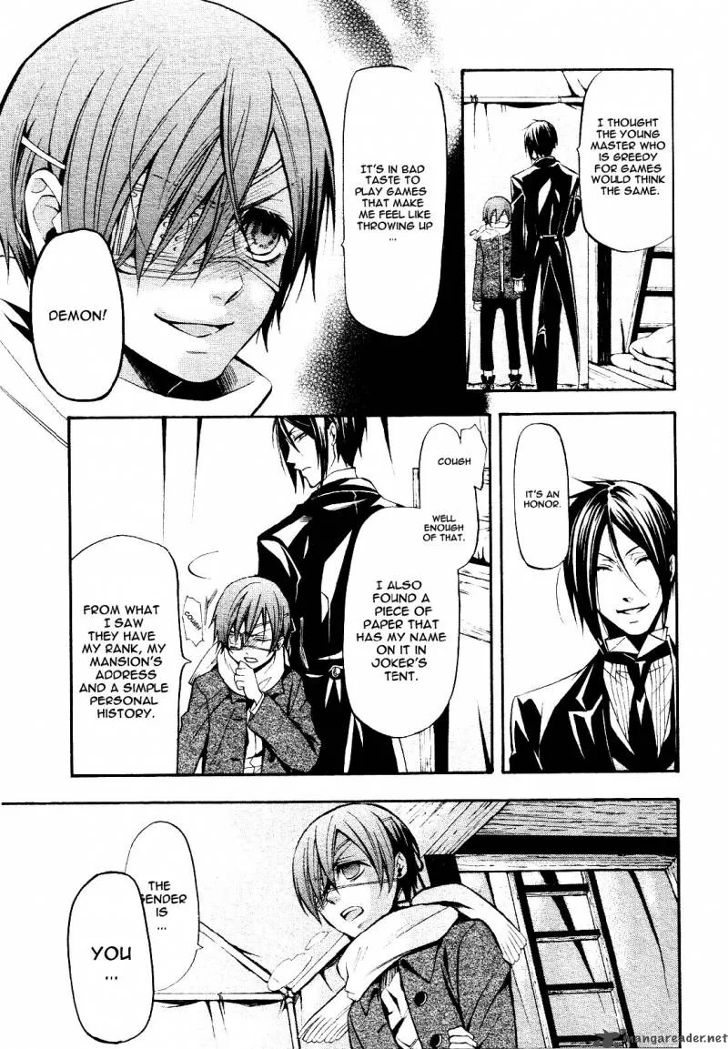 Kuroshitsuji Chapter 28 page 14