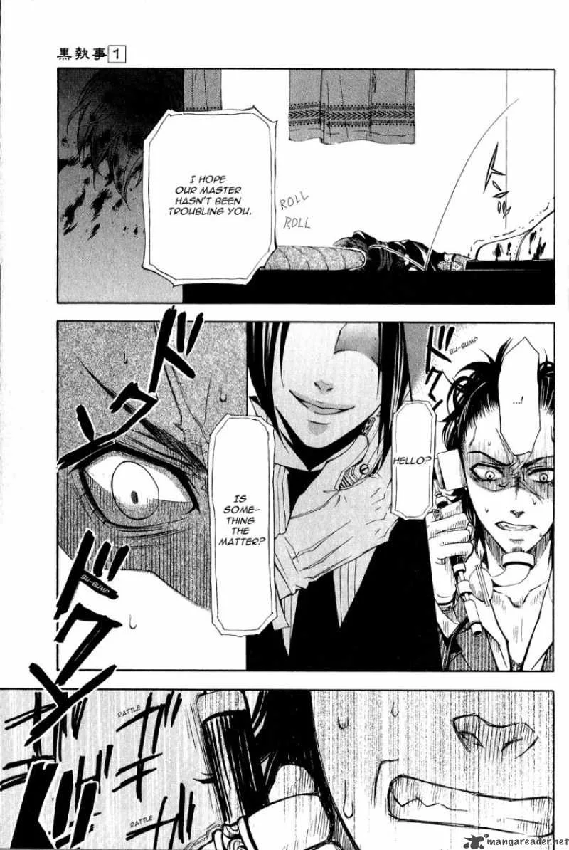 Kuroshitsuji Chapter 3 page 40
