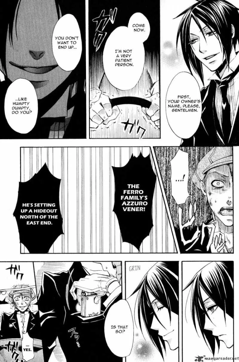 Kuroshitsuji Chapter 3 page 44