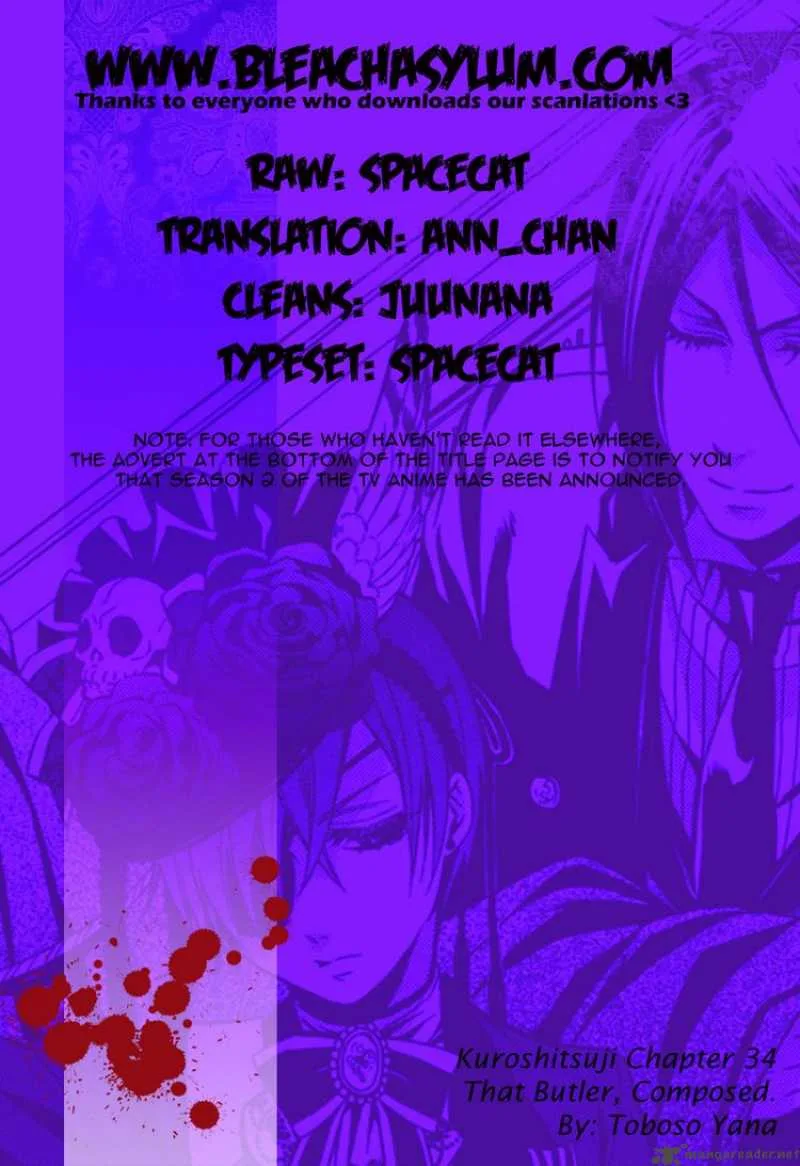 Kuroshitsuji Chapter 34 page 25