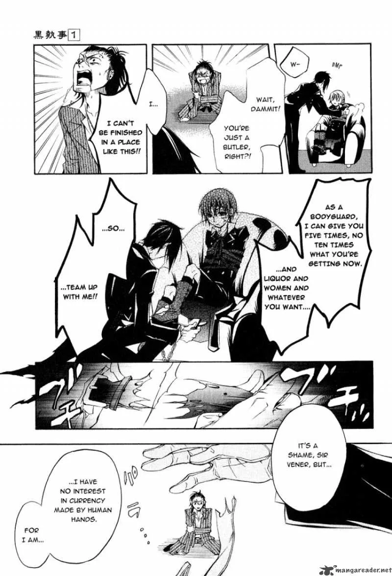 Kuroshitsuji Chapter 4 page 39