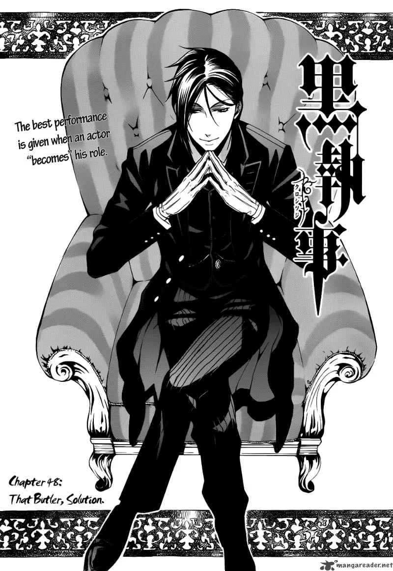 Kuroshitsuji Chapter 48 page 2