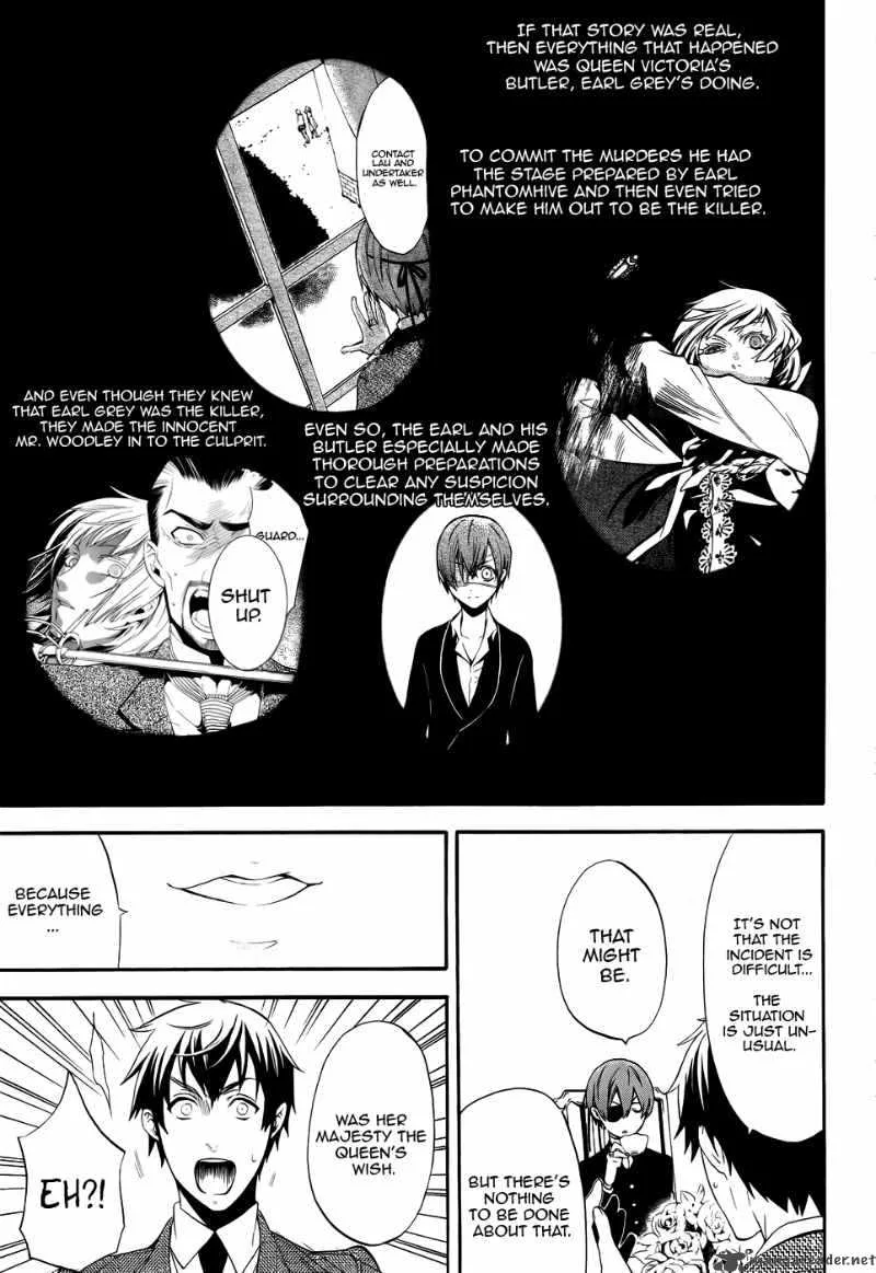 Kuroshitsuji Chapter 49 page 34