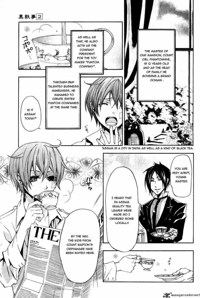 Kuroshitsuji Chapter 5 page 8