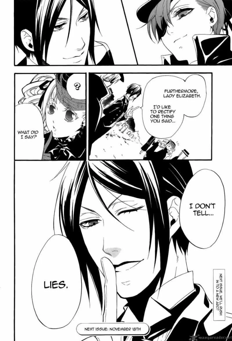 Kuroshitsuji Chapter 50 page 34