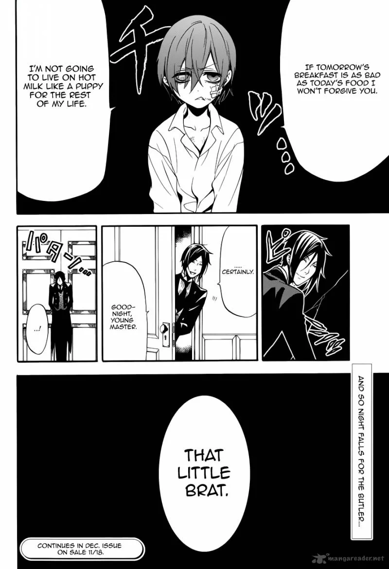 Kuroshitsuji Chapter 62 page 36