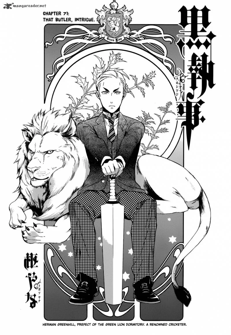 Kuroshitsuji Chapter 71 page 1