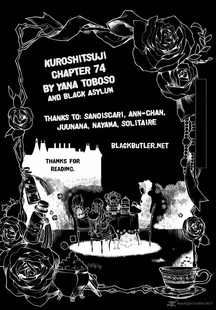 Kuroshitsuji Chapter 74 page 39