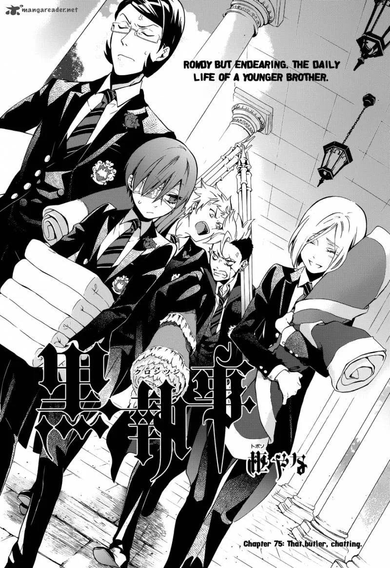 Kuroshitsuji Chapter 75 page 1