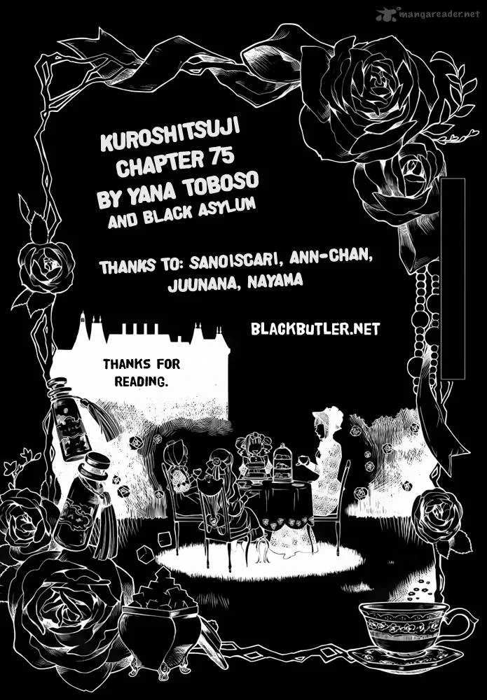 Kuroshitsuji Chapter 75 page 31