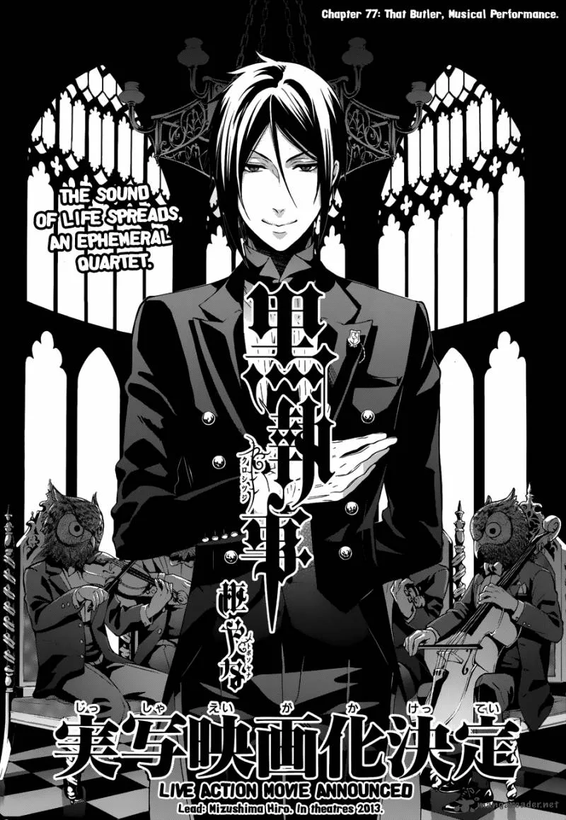 Kuroshitsuji Chapter 77 page 1